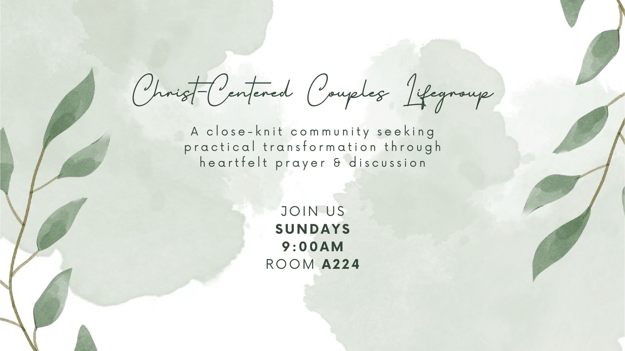 Cottonwood Creek Church - Christ-Centered Couples